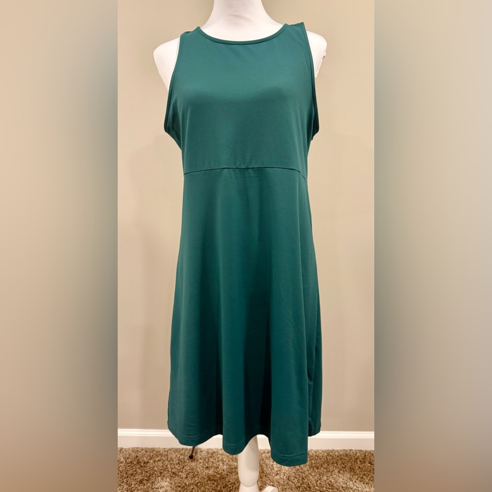 Teal Sleeveless Dress